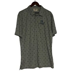 Men's Link Soul Cowboy Classic Blue Golf Polo Shirt